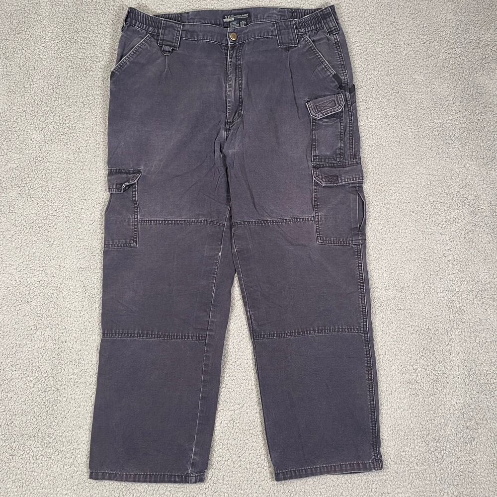 5.11 Tactical Cargo Pants 74251 Utility Workwear Mens 38x30 Elastic Double‎ Knee